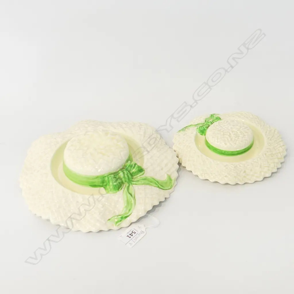 2 FALCON WARE ENGLAND POSY BONNETS 220 / 160mm dia Image 1++