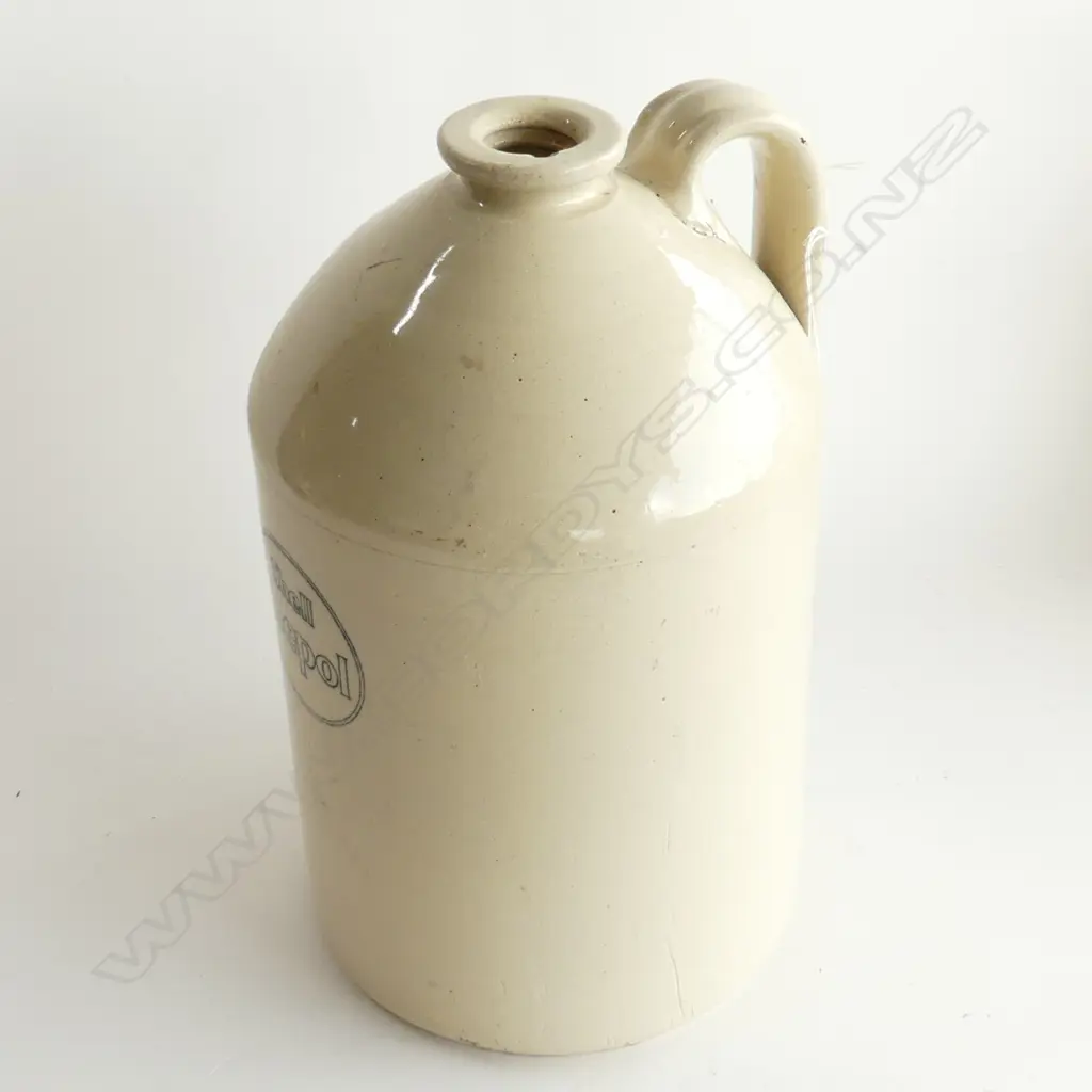 SHELL TEEPOL STONEWARE CROCK H. 370MM Image 1++