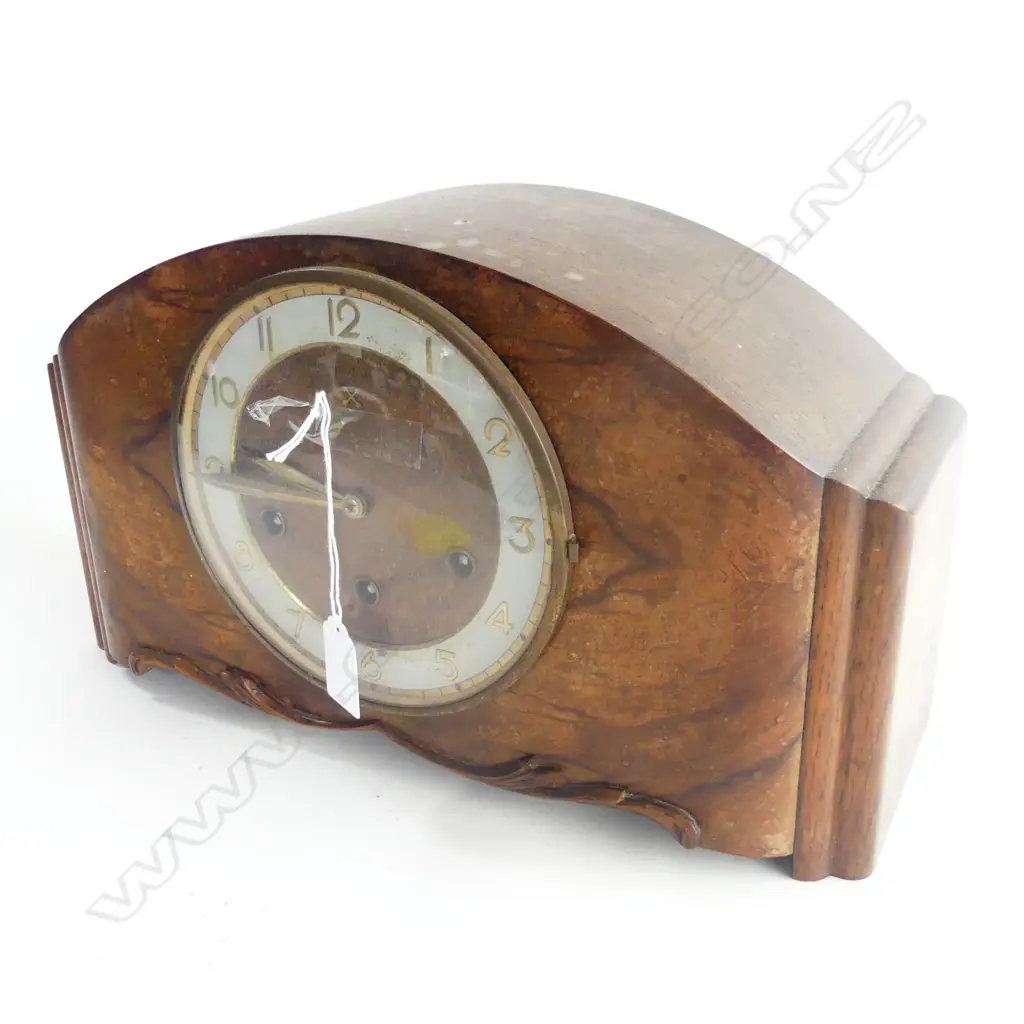 DECO MANTLE CLOCK W.370mm Image 1++