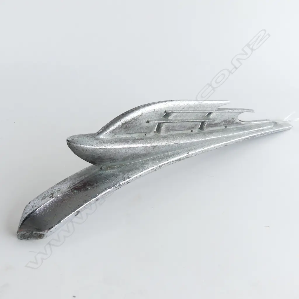1953 PLYMOUTH (CAR) BONNET MASCOT H.340mm Image 1++