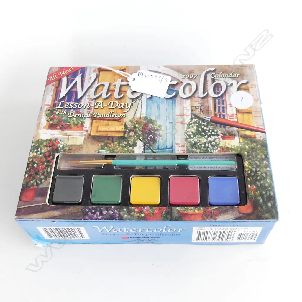 WATERCOLOUR PAINT SET 'LESSON-A-DAY'  Image 1++