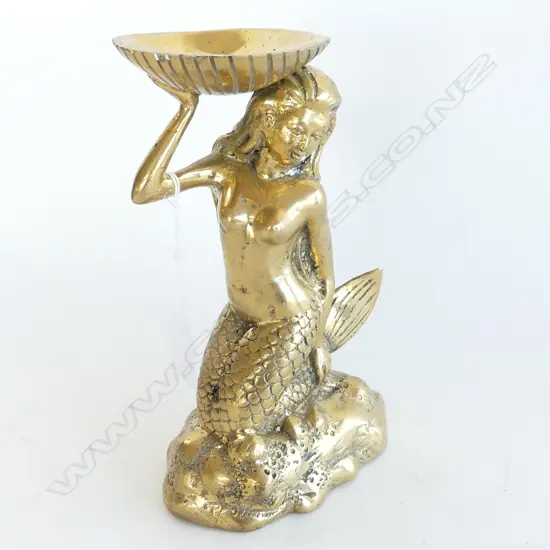 BRASS MERMAID H.210mm