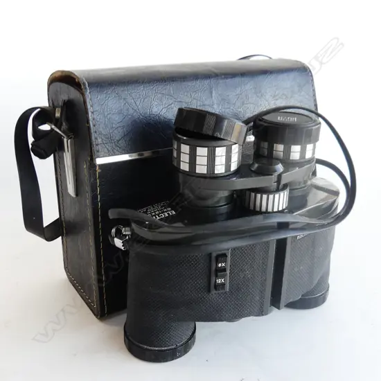 CASED PAIR OF HOYA BINOCULARS