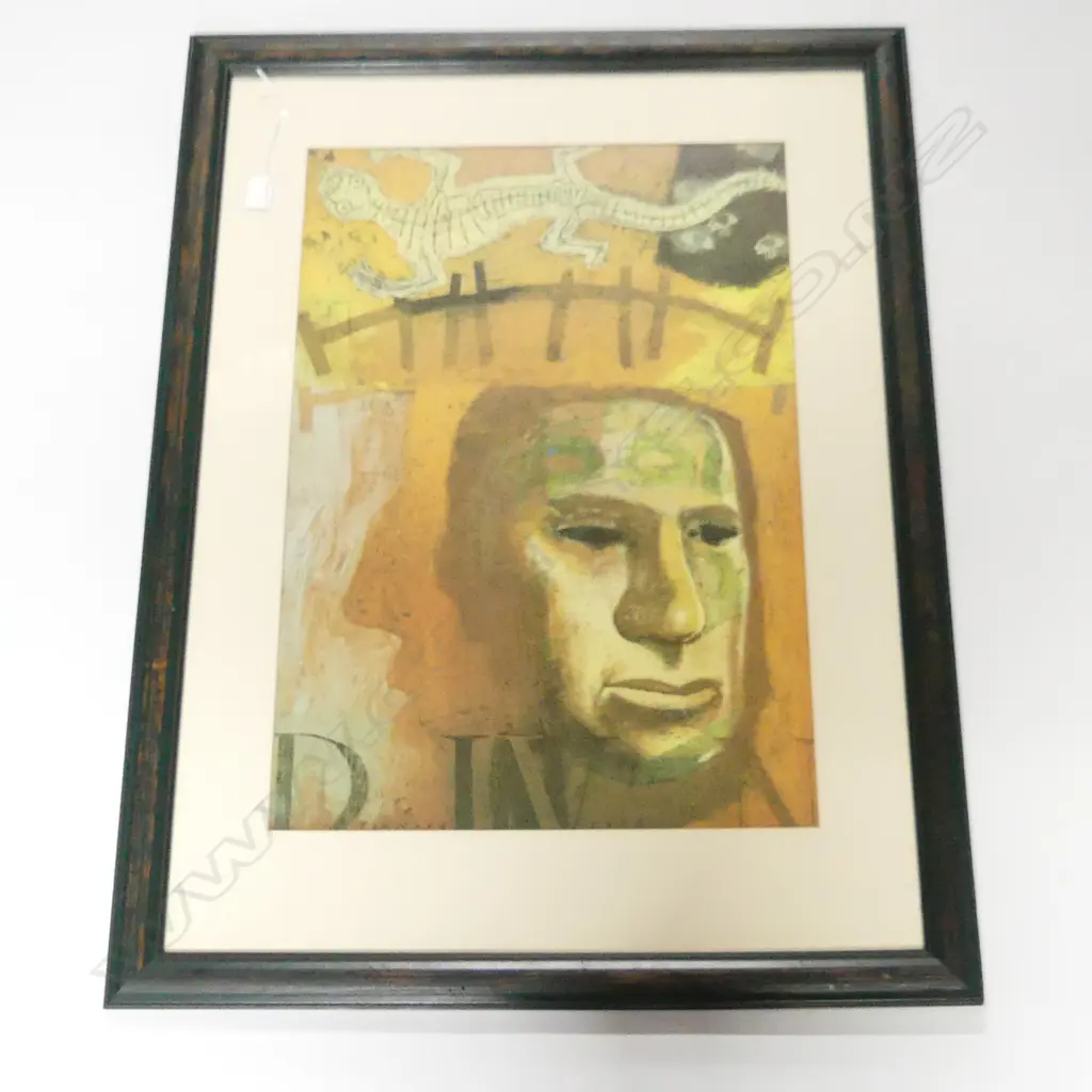 TOM WOOD POSTER 'MUSEUM OF MANKIND' 1989 650x460mm Image 1++