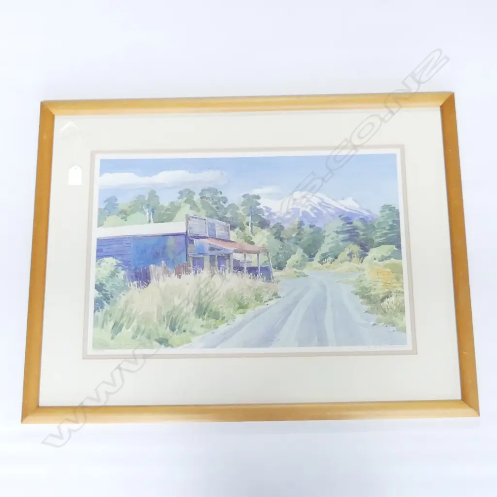 W. A. MACCORMICK W/C PRINT 'THE OLD GENERAL STORE' 88/400 365x555mm Image 1++