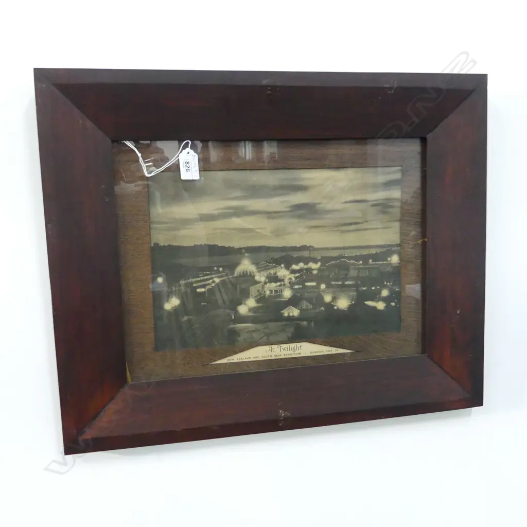 B/W PHOTO PRINT 'AT TWILIGHT' NZ & SOUTH SEAS EXHIBITION DUNEDIN 1925-26 220x320mm Image 1++