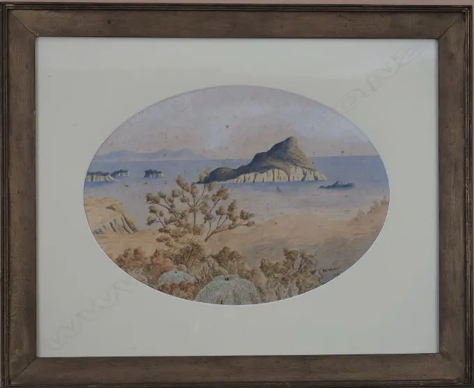 WYKES, M, COASTAL LANDSCAPE, PRINT Image 1++