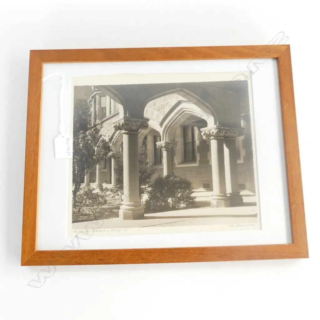 GEORGE CHANCE FRPS PHOTO; CLOISTERS CANTERBURY COLLEGE 230x265mm  Image 1++