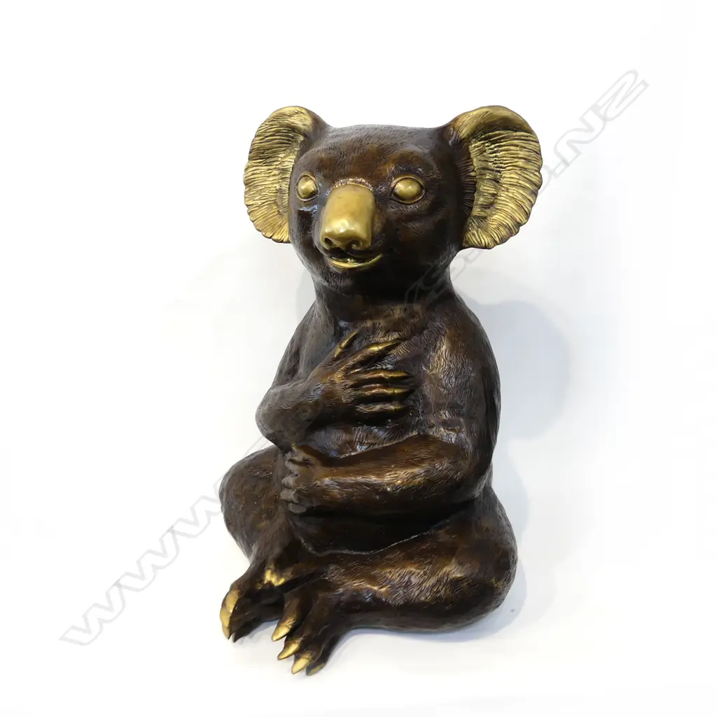 VERY LARGE BRONZE KOALA H.680mm Image 1++