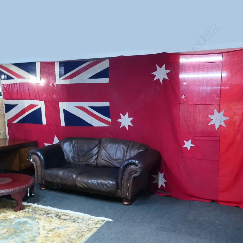 VWEY LARGW AUSTRALIAN RED ENSIGN FLAG Image 1++