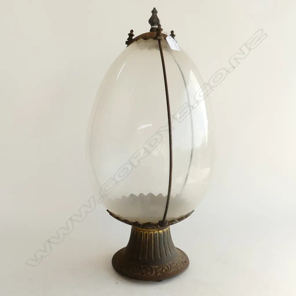 LGE VINTAGE LANTERN LIGHT FITTING H.540mm Image 1++