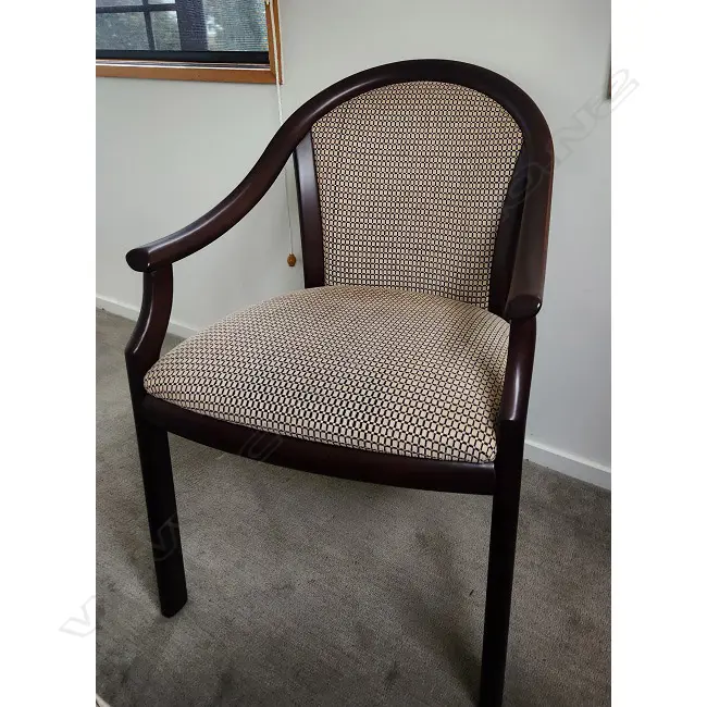 4 UPHOLSTERED BRIDGE CHAIRS Image 1++
