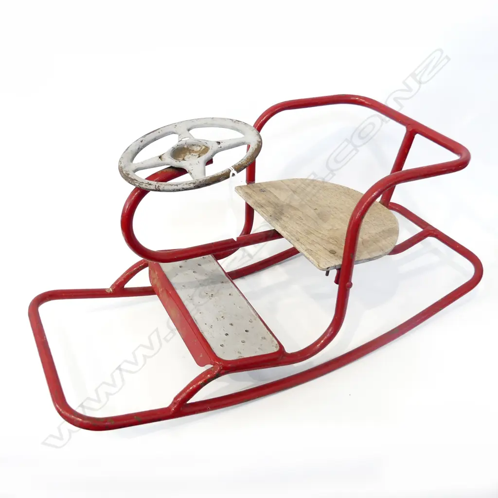 VINTAGE CHILD'S ROCKER L. 710MM Image 1++