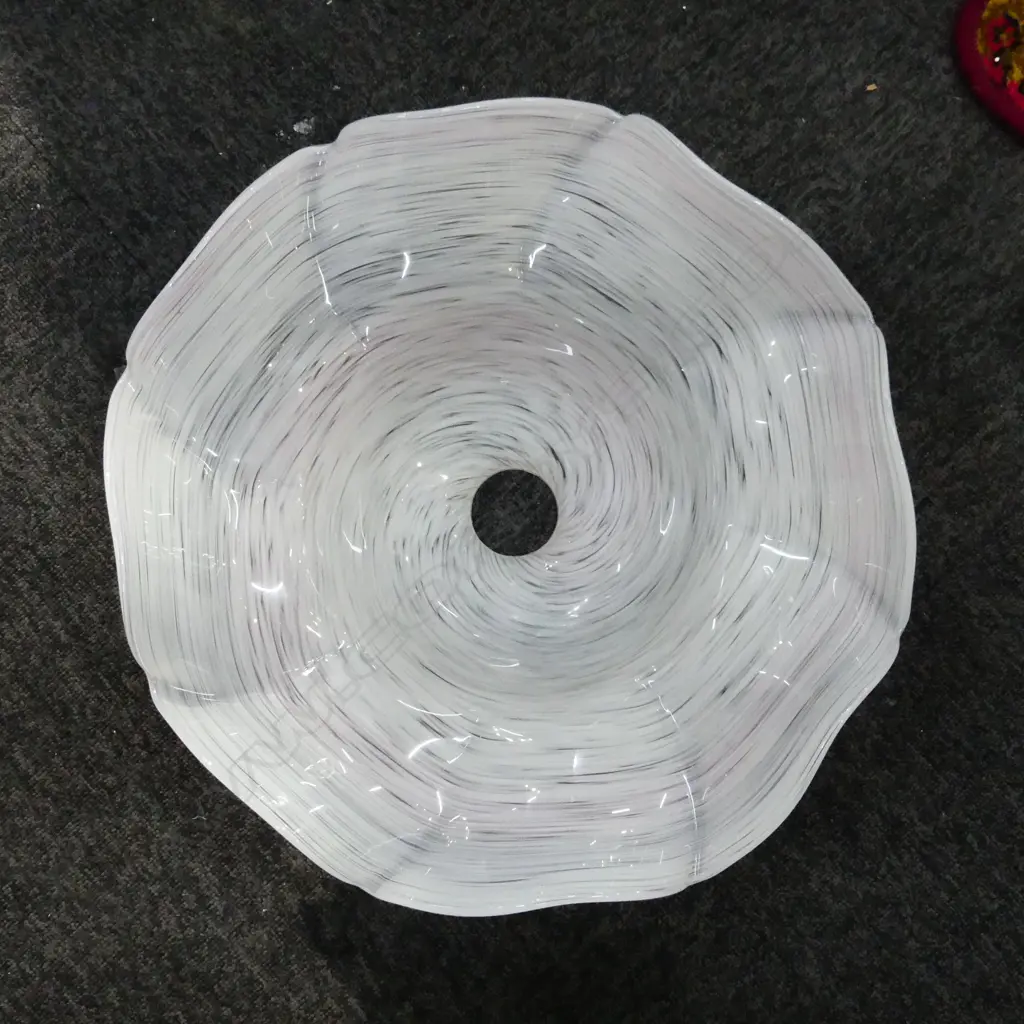 LG GLASS LIGHT SHADE 420mm dia Image 1++