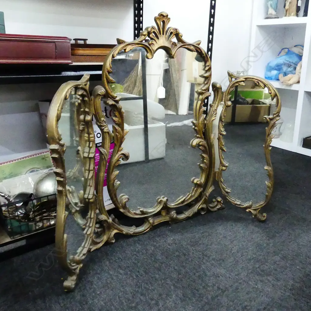  3 PCE DRESSING TABLE MIRROR W.850mm H.750mm Image 1++