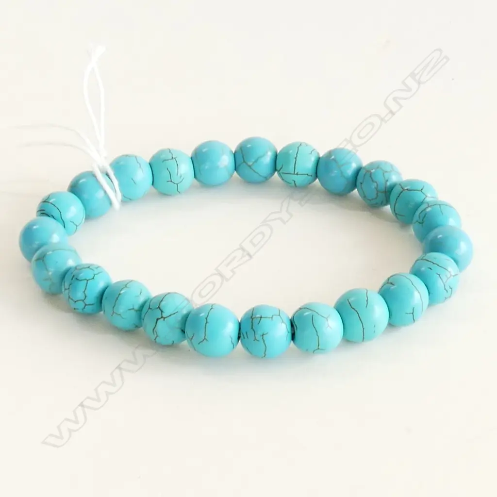 TURQUOISE BEAD BRACELET Image 1++