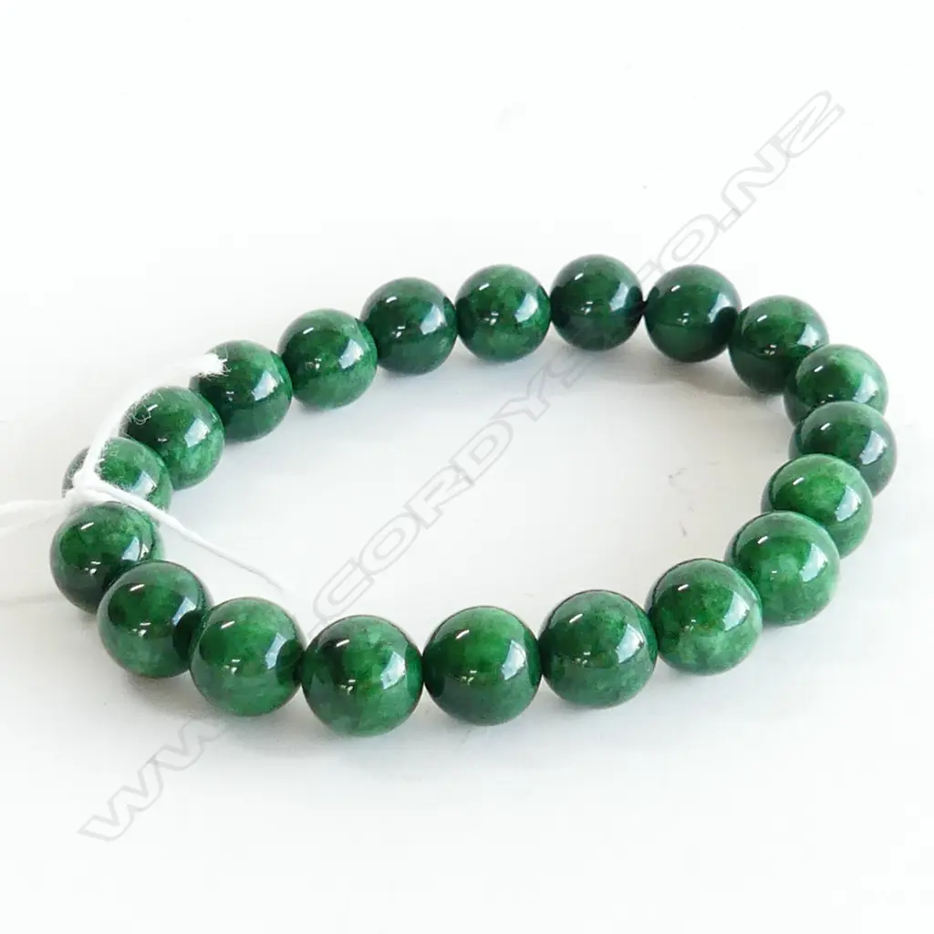 JADEITE ? BEAD BRACELET - FOR WEALTH, HEALING & HAPPINESS! Image 1++