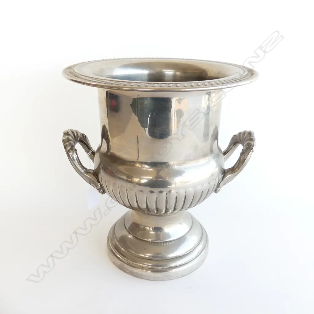 LG SILVER PLATE CHAMPAGNE BUCKET H. 260MM Image 1++