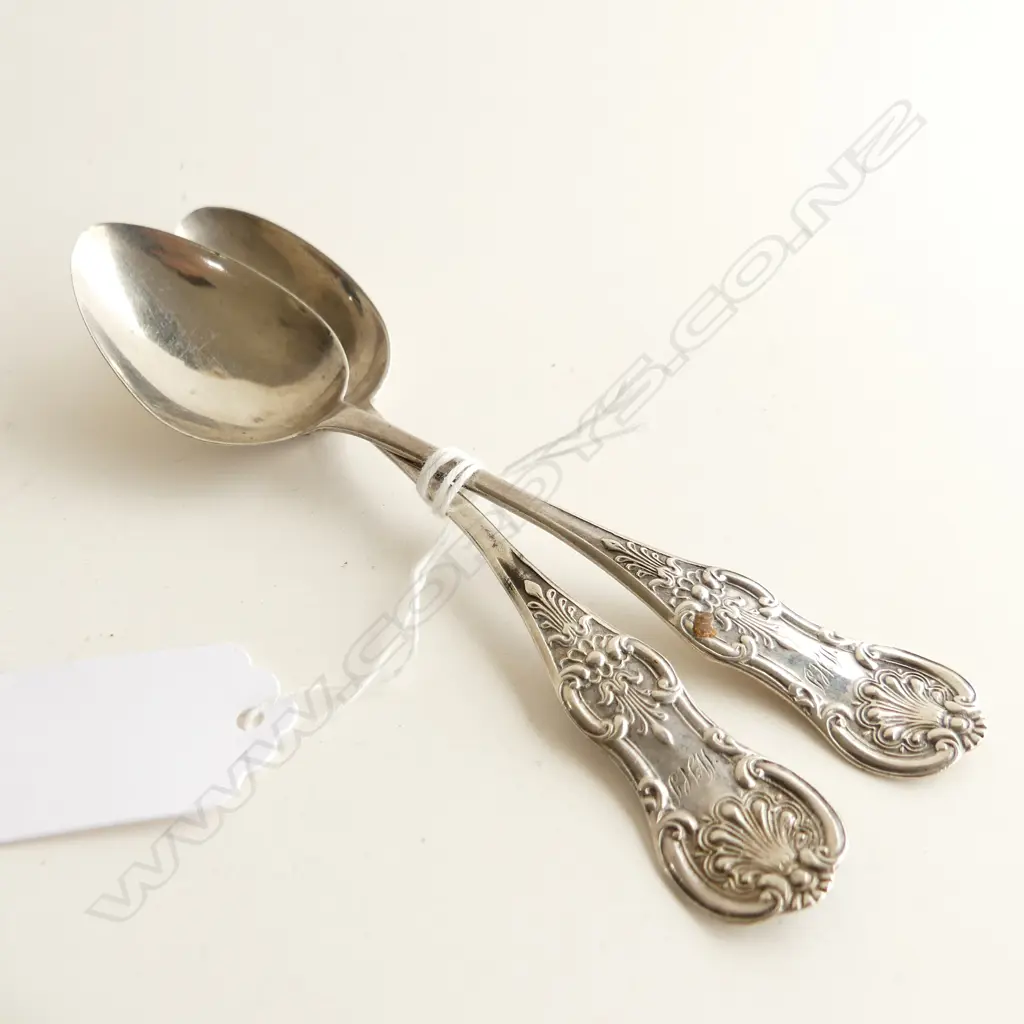2 VICT S/S TEASPOONS 33GMS Image 1++