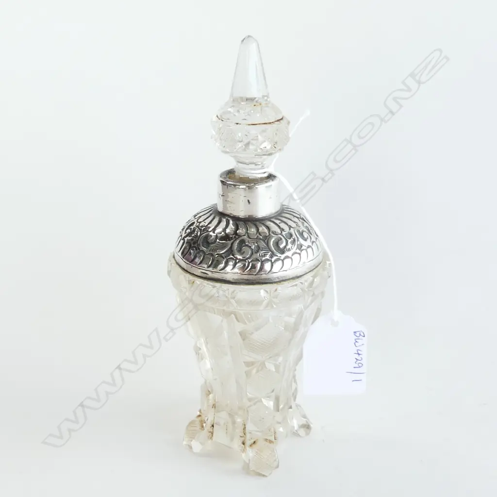 S/S TOPPED PERFUME BOTTLE H160  faults Image 1++