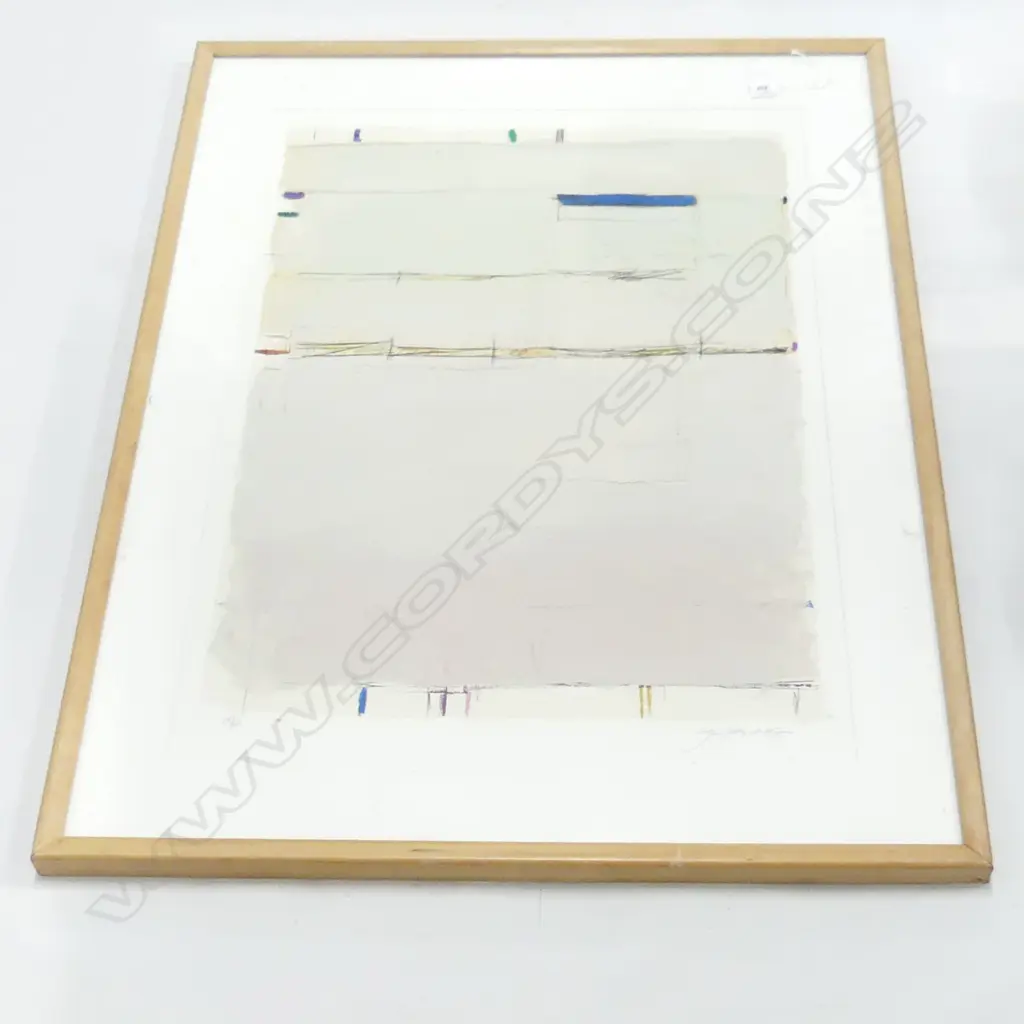 GRIFFITHS 1987 LGE LTD ED ARTWORK COLLAGE  16/60. 820x600mm framed under glass Image 1++