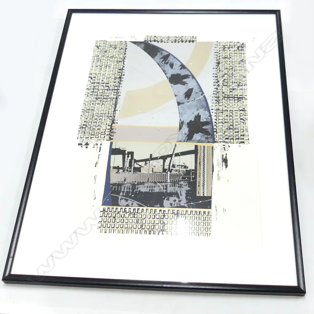 ANITA FORD LTD.ED. PRINT 'KIMONO TWO' 14/40. 940x650mm. Framed under glass Image 1++