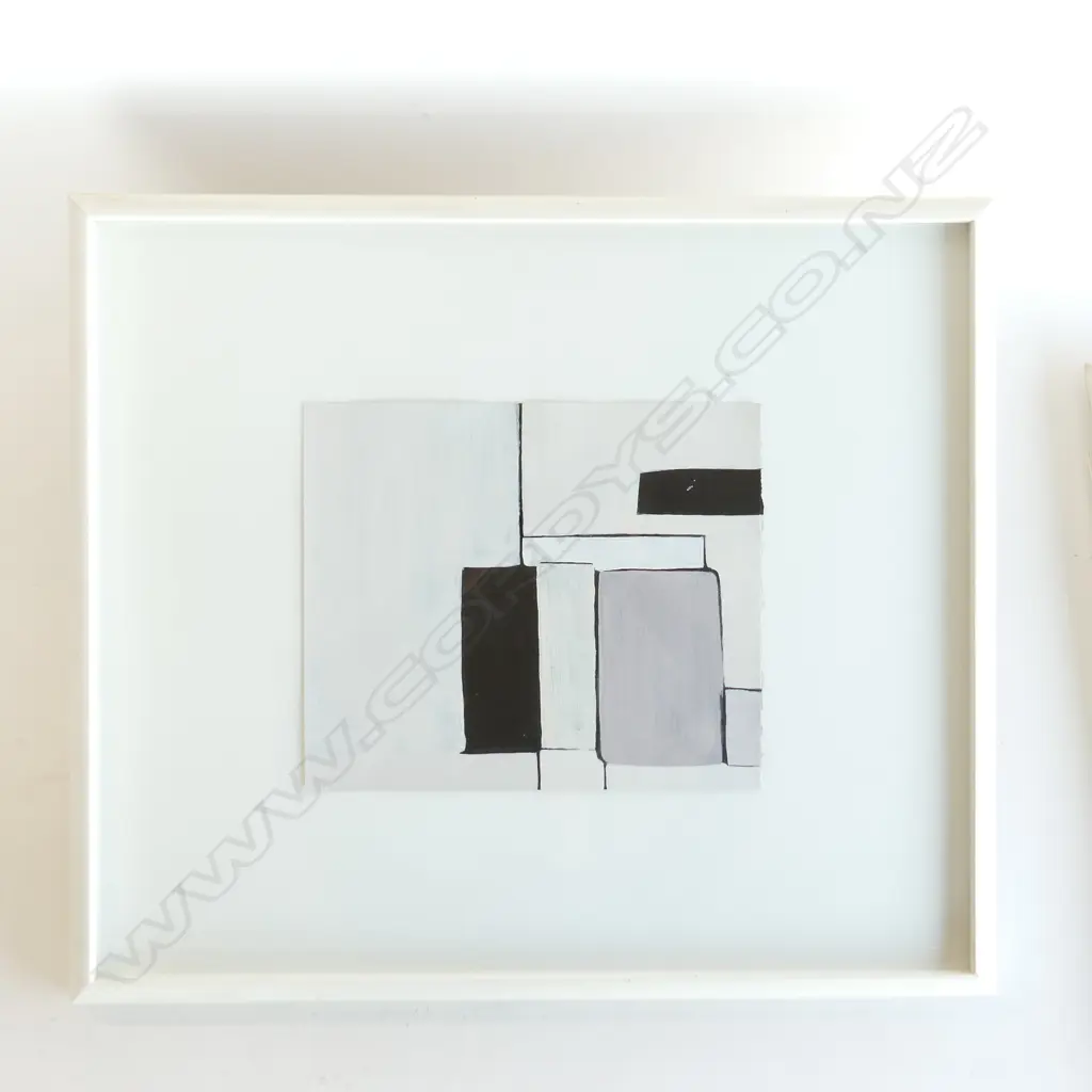 NEVILLE SMITHERHAM ENCAUSTIC ON PAPER 240 x 290mm **RTV** Image 1++