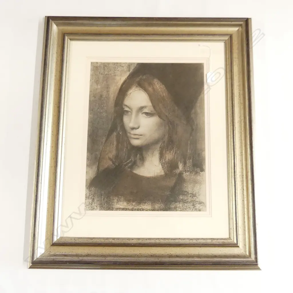LGE PIETRO ANNIGONI PRINT 'CHRISTINA II' 465x365mm Image 1++