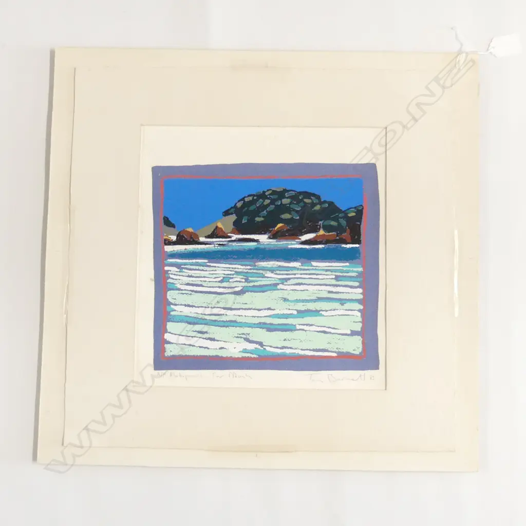 TOM BURNETT 'MATAPOURI' ARTISTS PROOF '85 240x260mm Image 1++