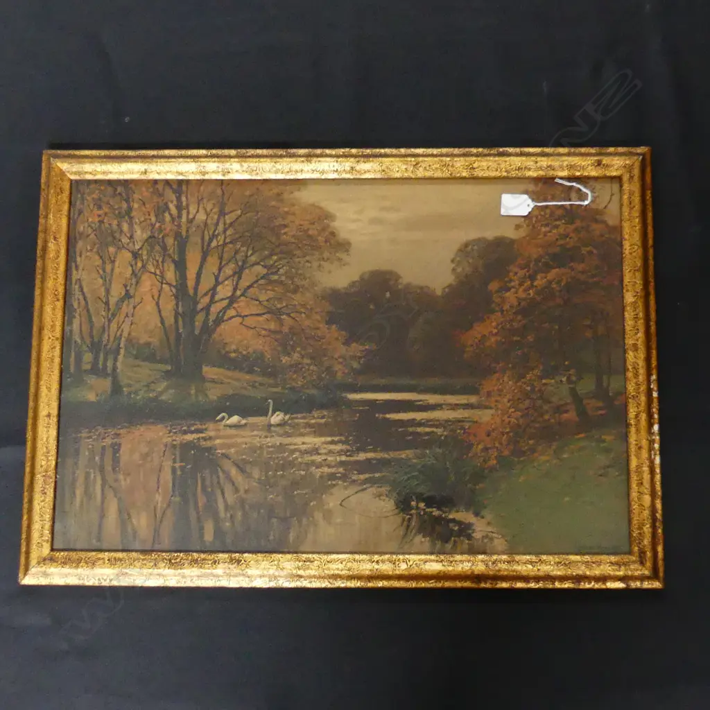 LITHOGRAPH CONT LANDSCAPE L710 H510MM Image 1++