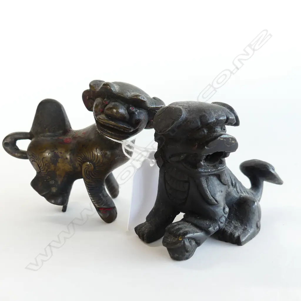 PR SMALL BRONZE SHISHI DOGS Image 1++