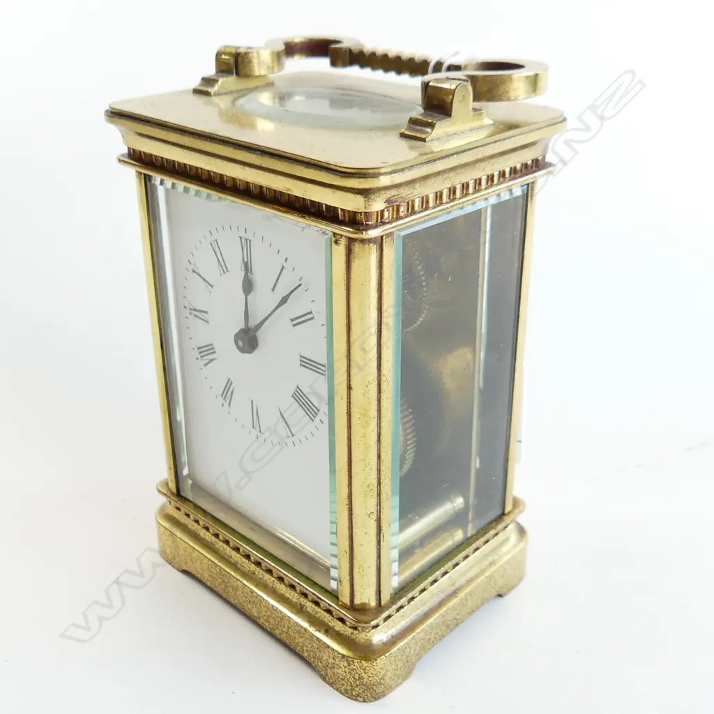 CARRIAGE CLOCK H.115mm w. key Image 1++