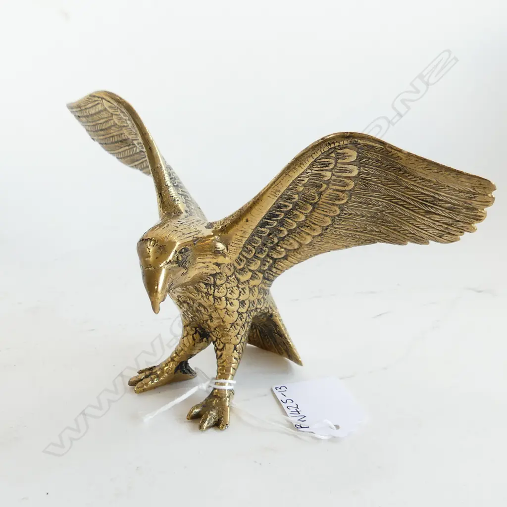 POLISHED BRONZE EAGLE W. 180MM Image 1++