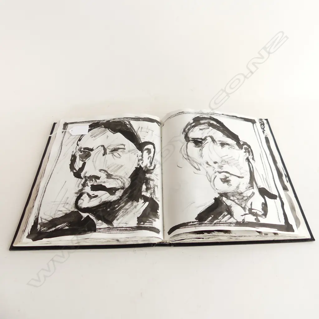 MALCOLM HARRISON SKETCH BOOK L.280MM W.210MM Image 1++
