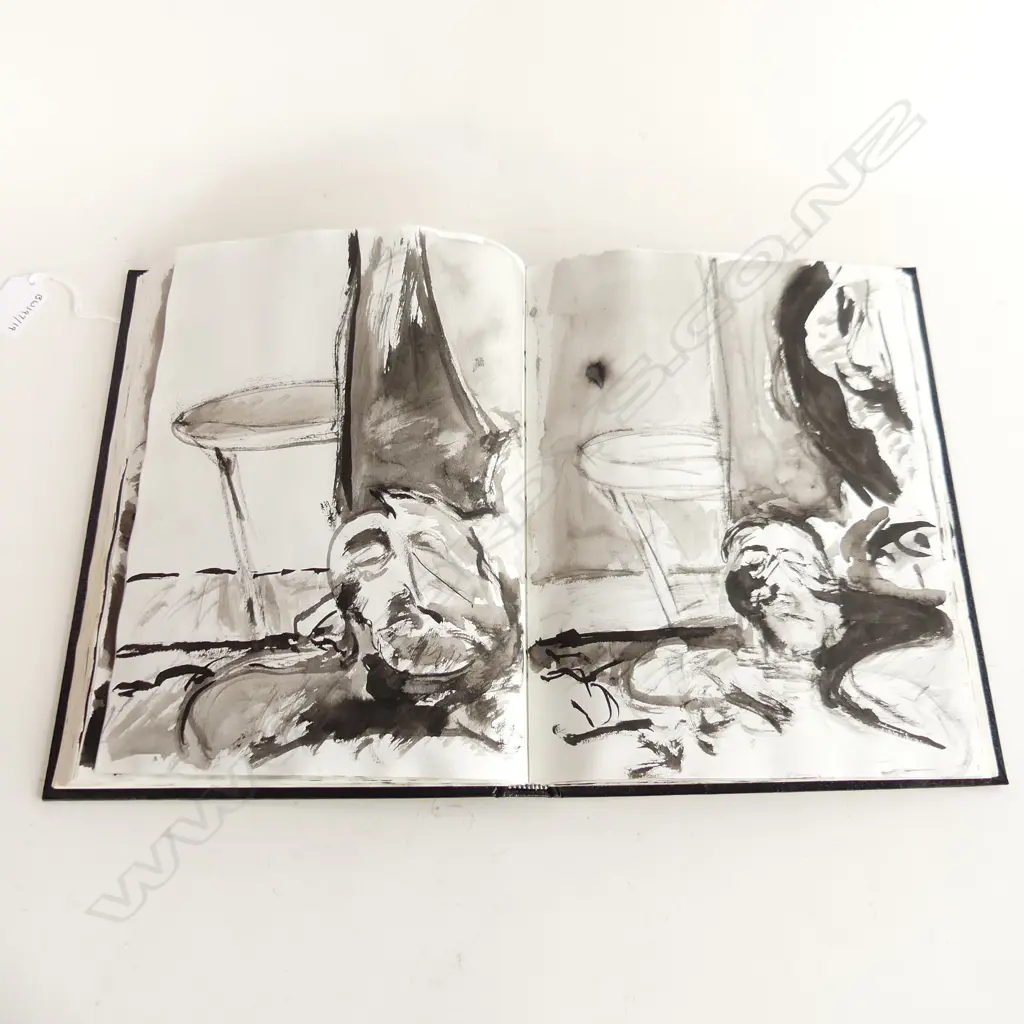 MALCOLM HARRISON SKETCH BOOK L.280MM W.210MM Image 1++
