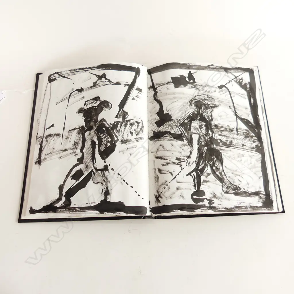 MALCOLM HARRISON SKETCH BOOK L.280MM W.210MM Image 1++