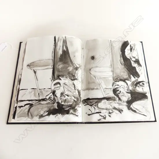 MALCOLM HARRISON SKETCH BOOK L.280MM W.210MM