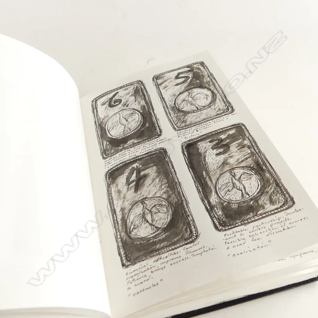 MALCOLM HARRISON SKETCH BOOK CHEAP TRICKS 23,10,93  H220MM W140MM Image 1++