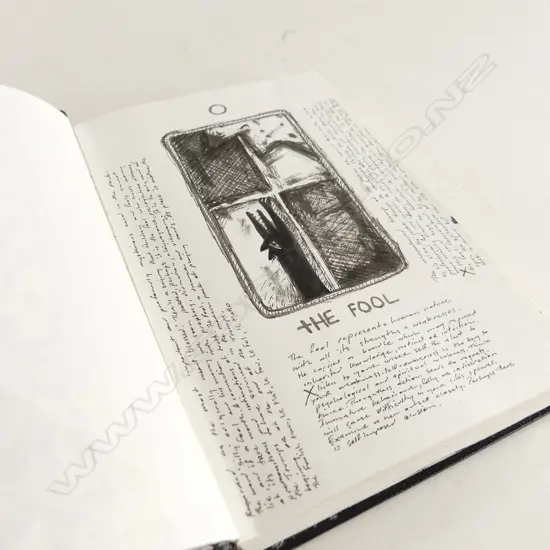 MALCOLM HARRISON SKETCH BOOK CHEAP TRICKS 23,10,93  H220MM W140MM