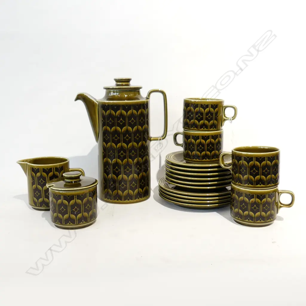 BOX ASST HORSEA HEIRLOOM COFFEE SET INCL COFFEE POT Image 1++