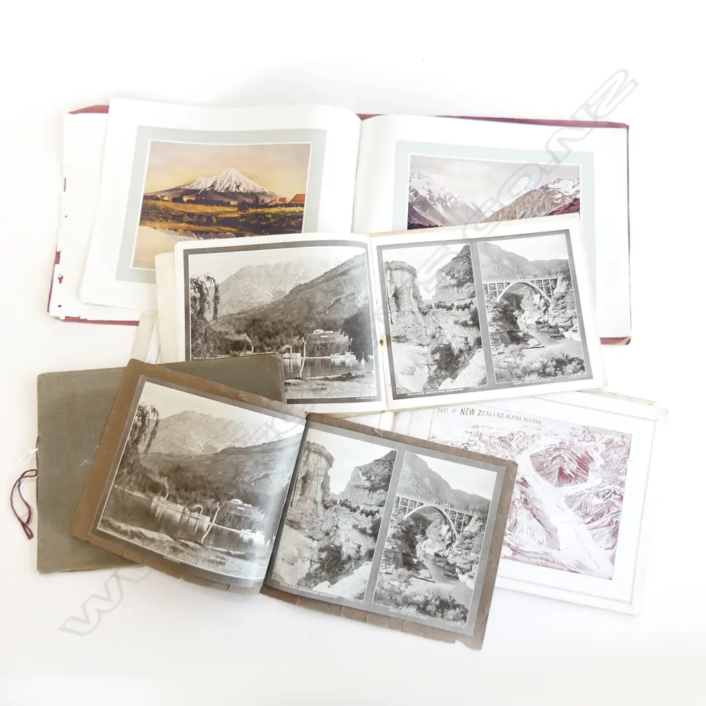 5 EARLY NZ TOURIST PAMPHLETS c.1920s/30s; QUEENSTOWN, WAKATIPU, MT COOK ETC Image 1++