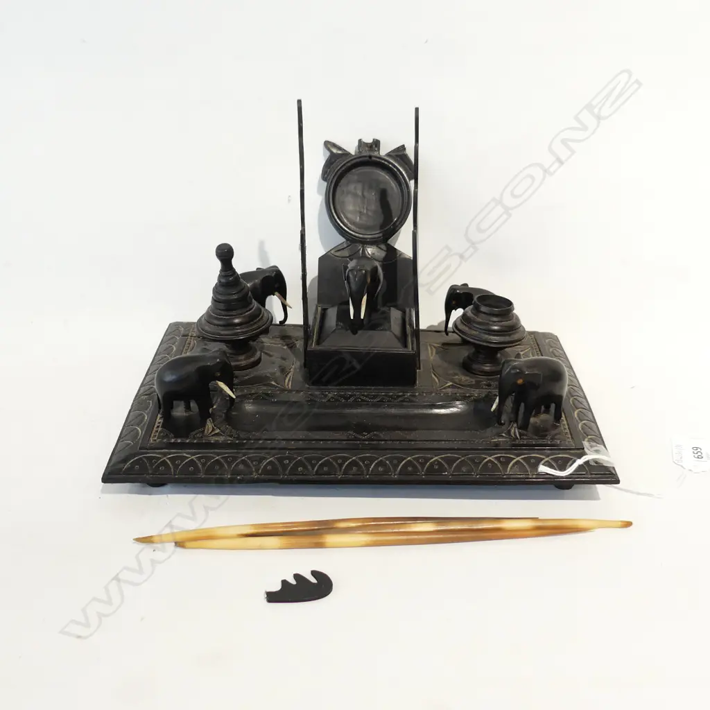 EBONY INKSTAND L270MM Image 1++