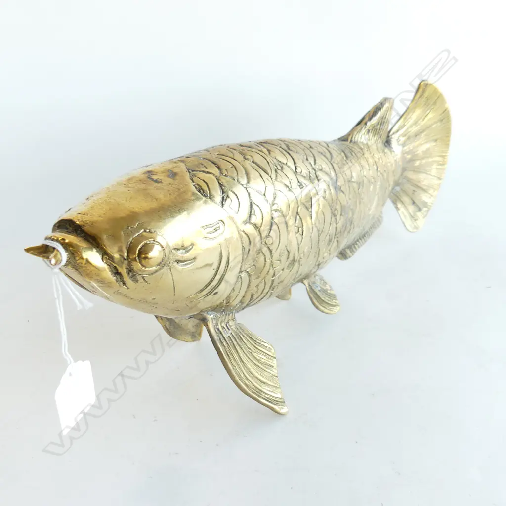 BRASS KOI FISH L.400mm Image 1++