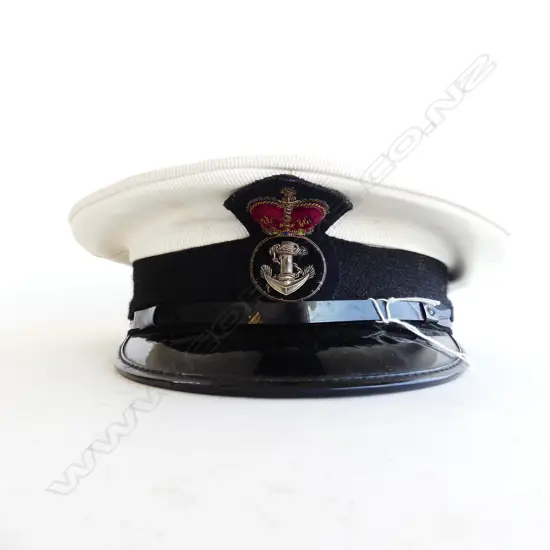WHITE NAVY CAP BY HILLS CAPS LTD