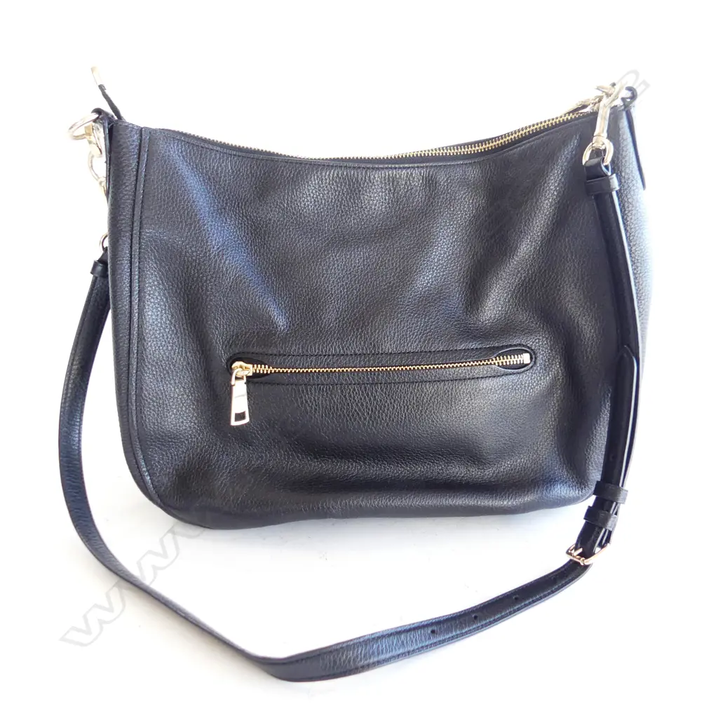 COACH LEATHER HAND BAG W.340mm Image 1++