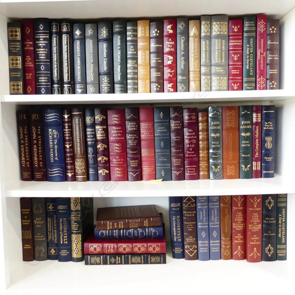 THE LIBRARY OF THE PRESIDENTS - 58 VOLUMES Image 1++