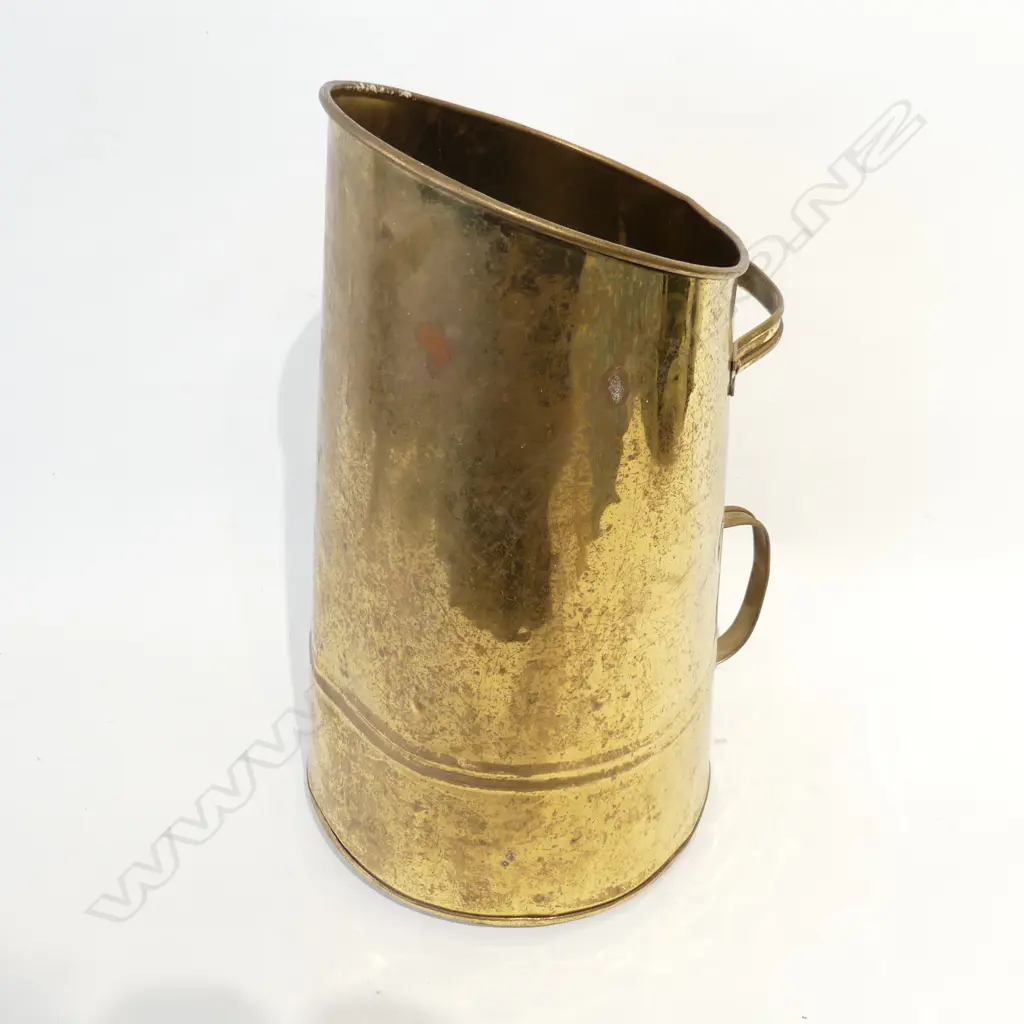 BRASS COAL SKUTTLE H.370mm Image 1++