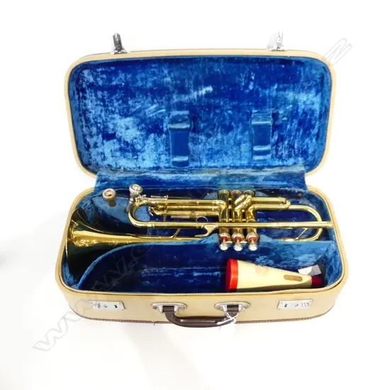 CASED TRUMPET 'MELODY MAKER' W.510mm