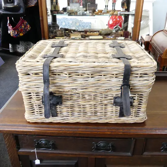 LG CANE PICNIC BASKET 620x430x310mm