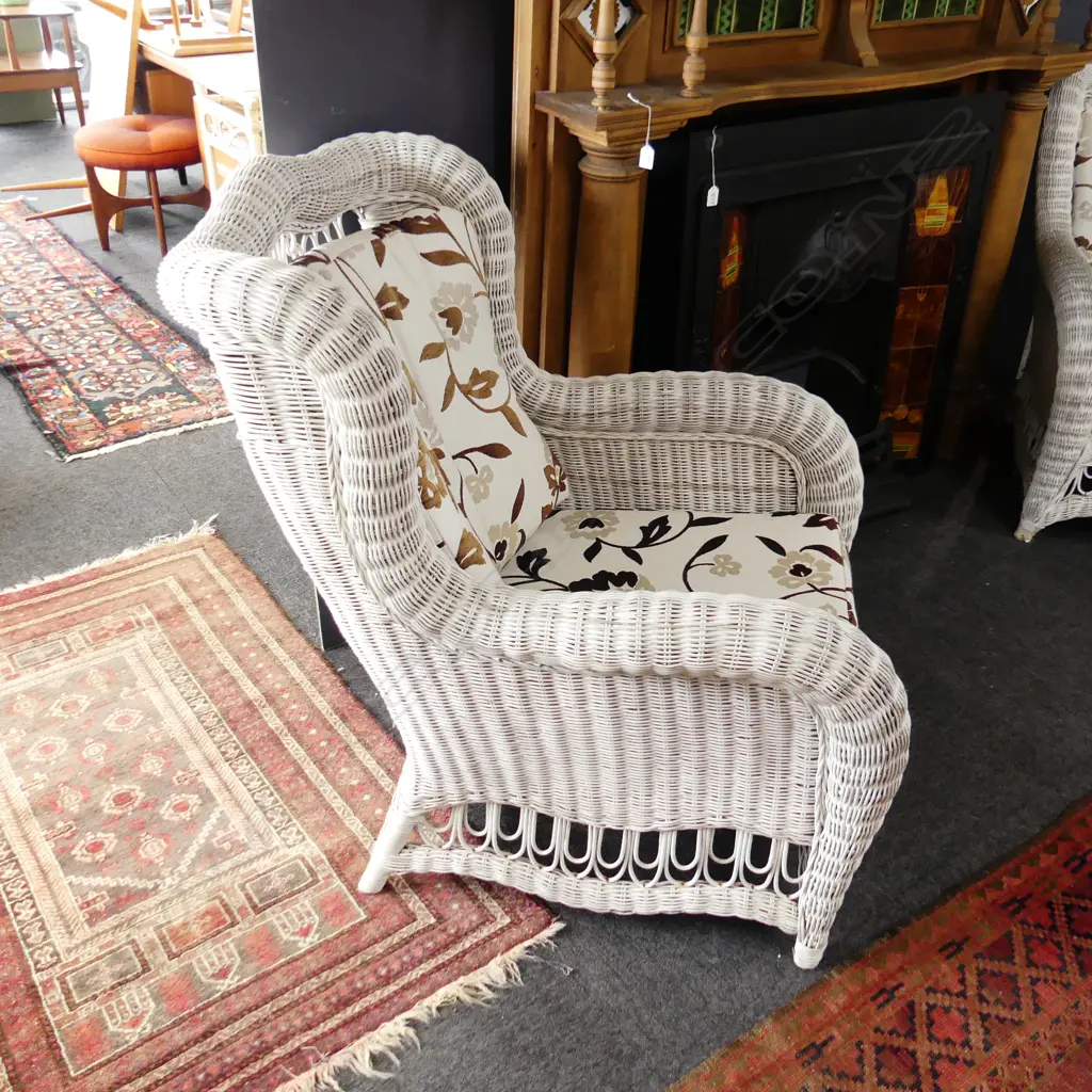 PR LG WOVEN CANE PATIO CHAIRS 800x750x1020mm Image 1++